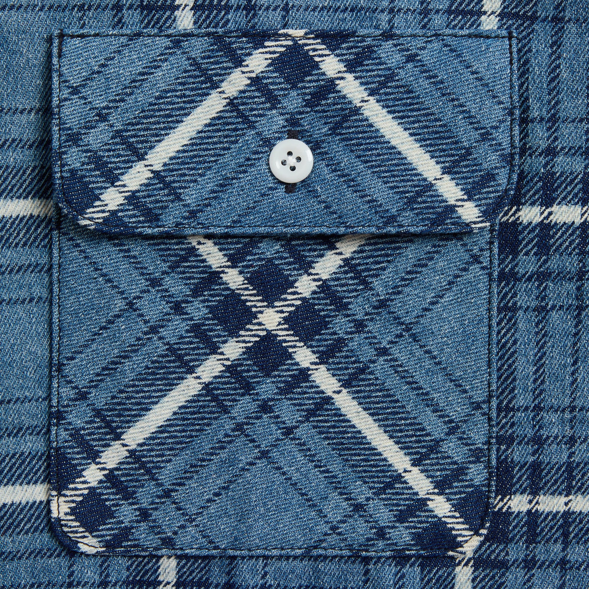Kith 101 for SEVEN BY SEVEN Work Shirt - Medium Indigo