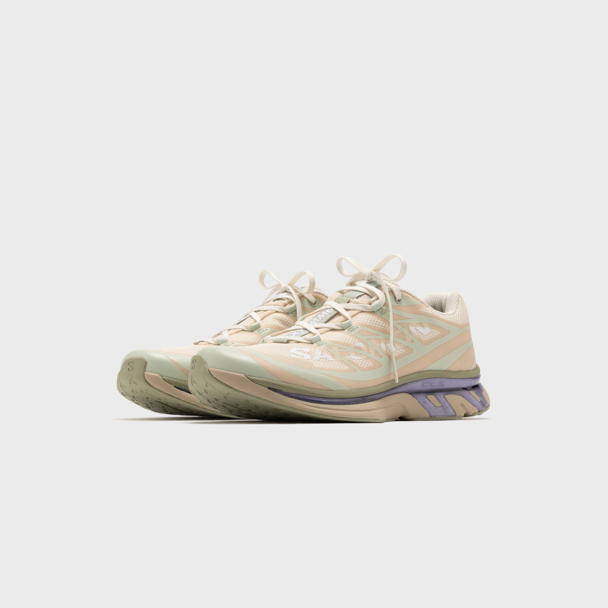 MM6 Maison Margiela × Salomon XT-MM6 -  Tapioca / Sea Foam / Violet Tulip