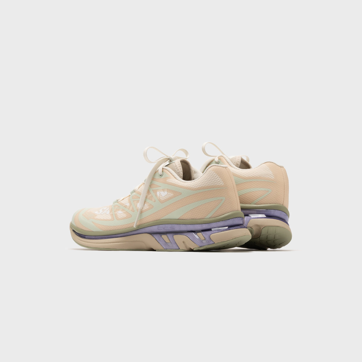 MM6 Maison Margiela × Salomon XT-MM6 -  Tapioca / Sea Foam / Violet Tulip