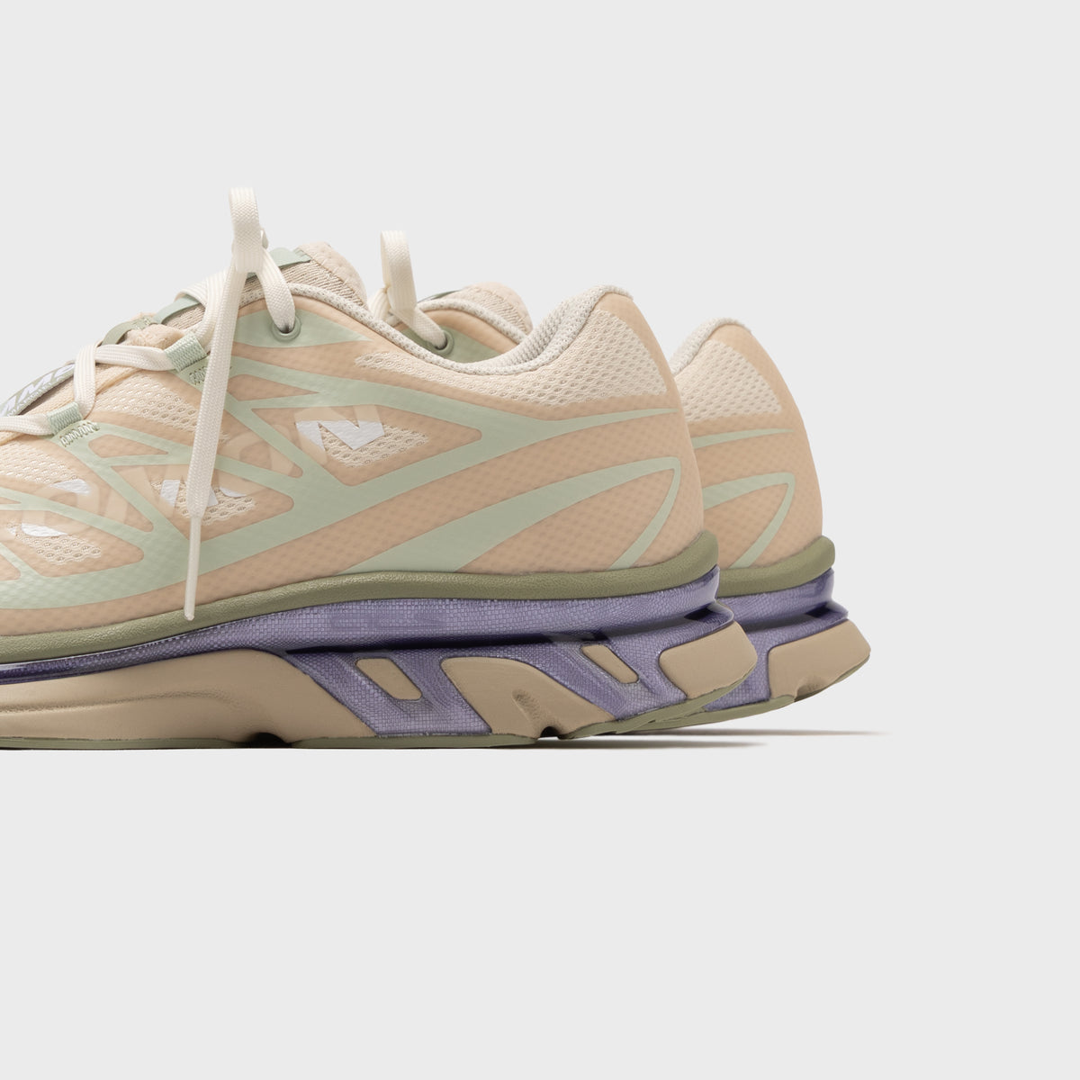 MM6 Maison Margiela × Salomon XT-MM6 -  Tapioca / Sea Foam / Violet Tulip