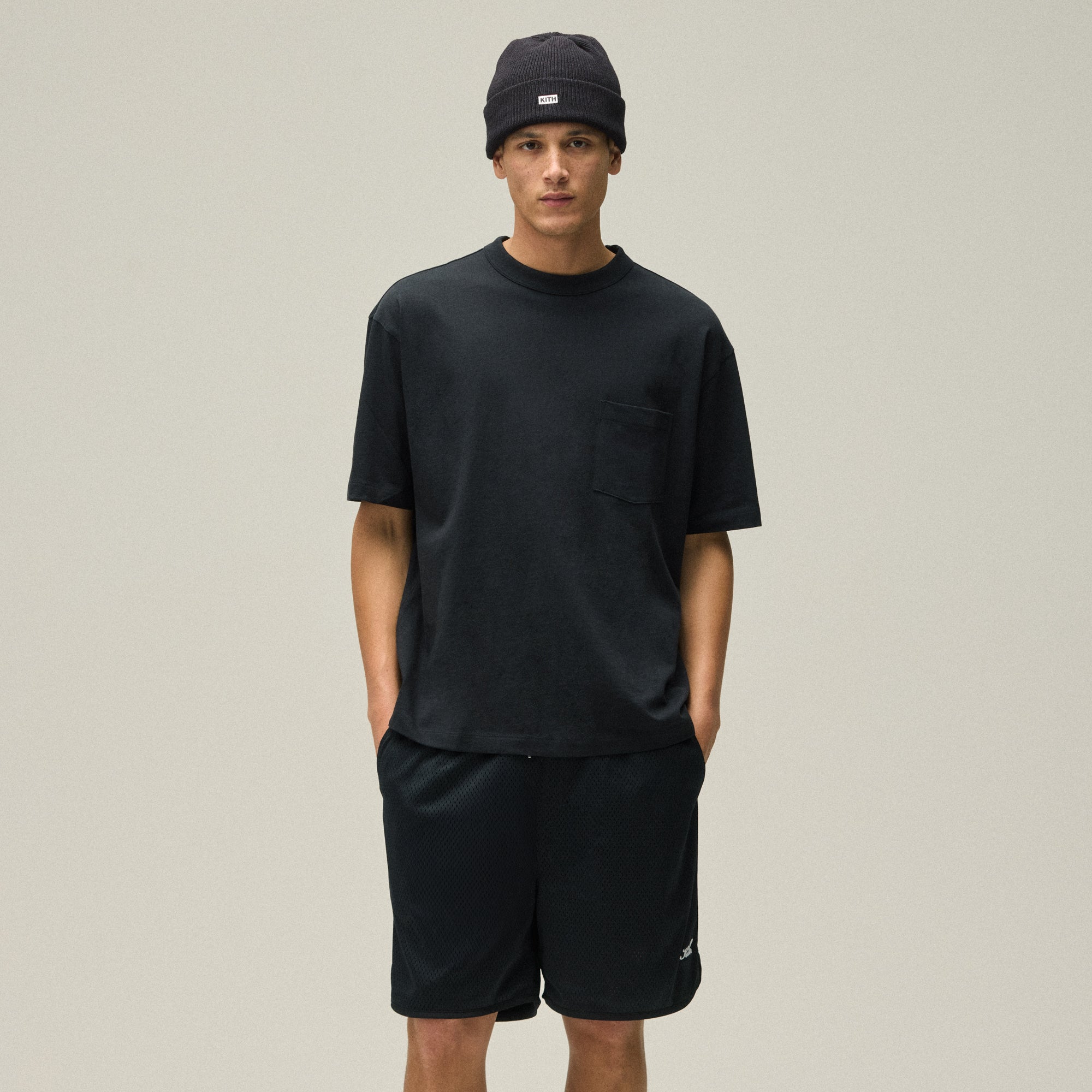 Kith Leonard Pocket Tee - Black – Kith Japan
