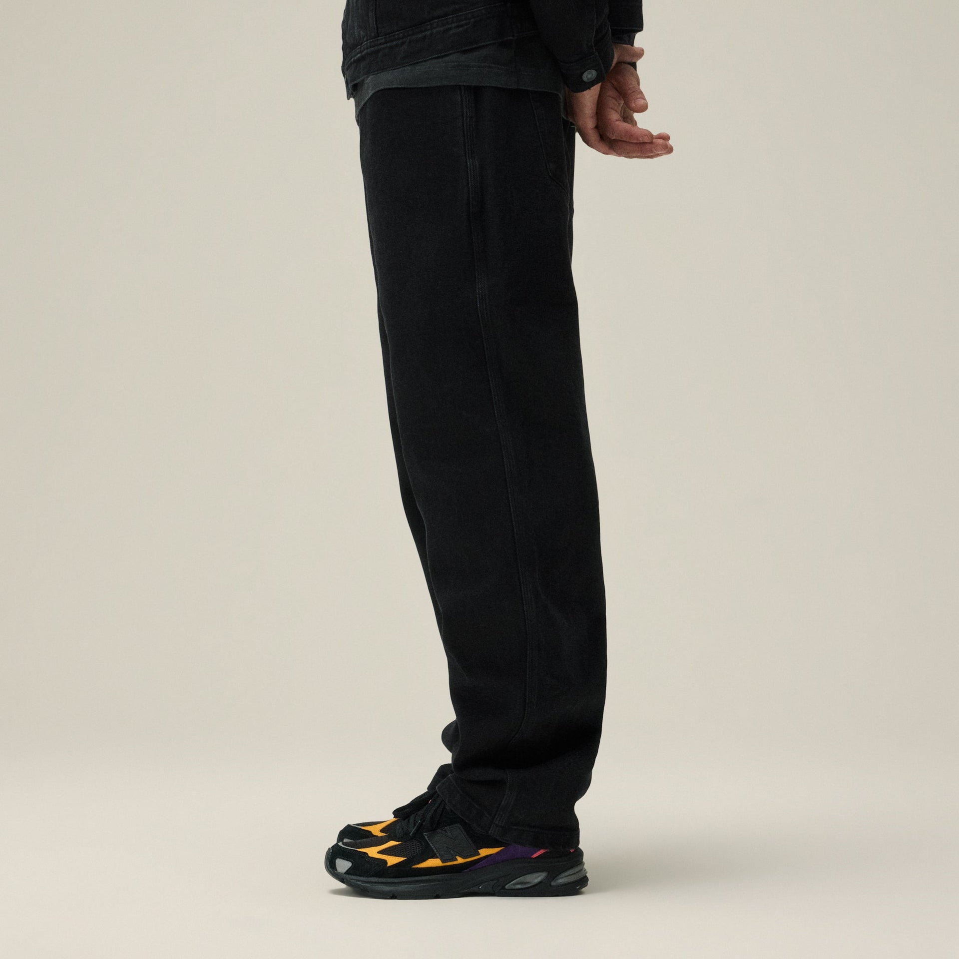 Kith Centre Straight Jeans - Black