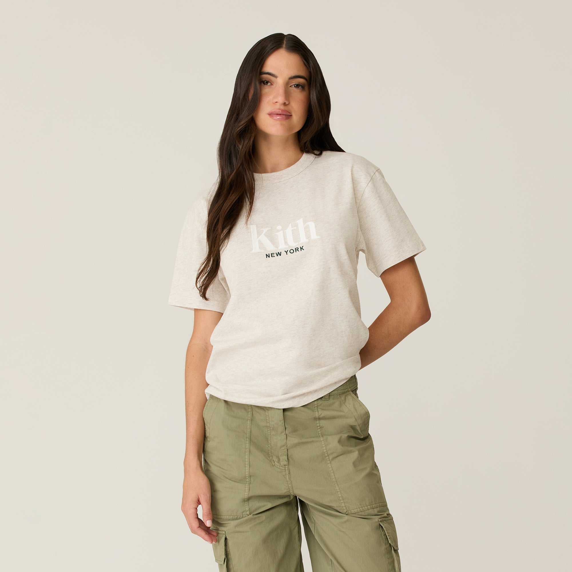 kith Tシャツ　ヴィンテージTee 生成り　新品未使用タグ　S Kith New York to the World Souvenir Vintage Tee 