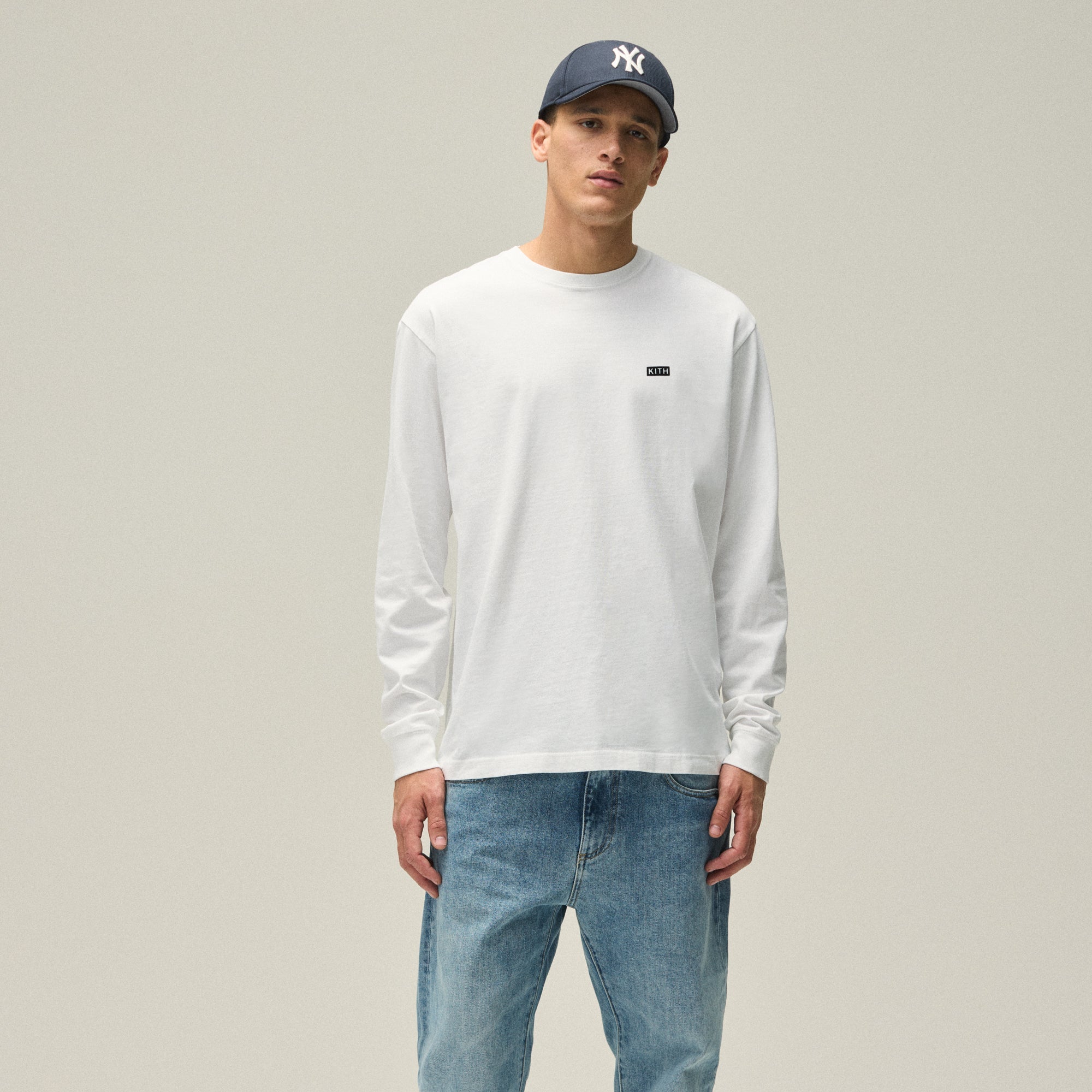 Kith Long Sleeve LAX Tee - White – Kith Japan