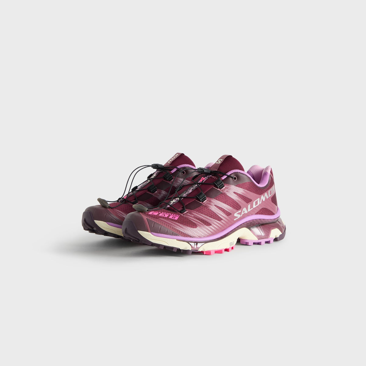 Kith for Salomon XT-4 OG - Maroon Banner / Nocturne / Knockout Pink - PH