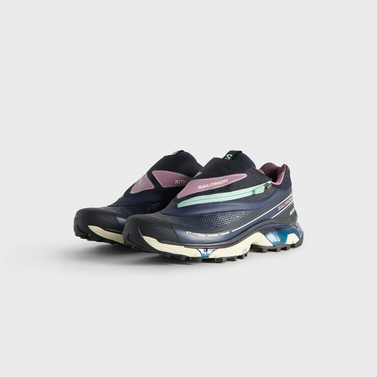 Kith for Salomon XT-VYGR 2 - Dark Navy / Dusky Orchid / Transparent - PH