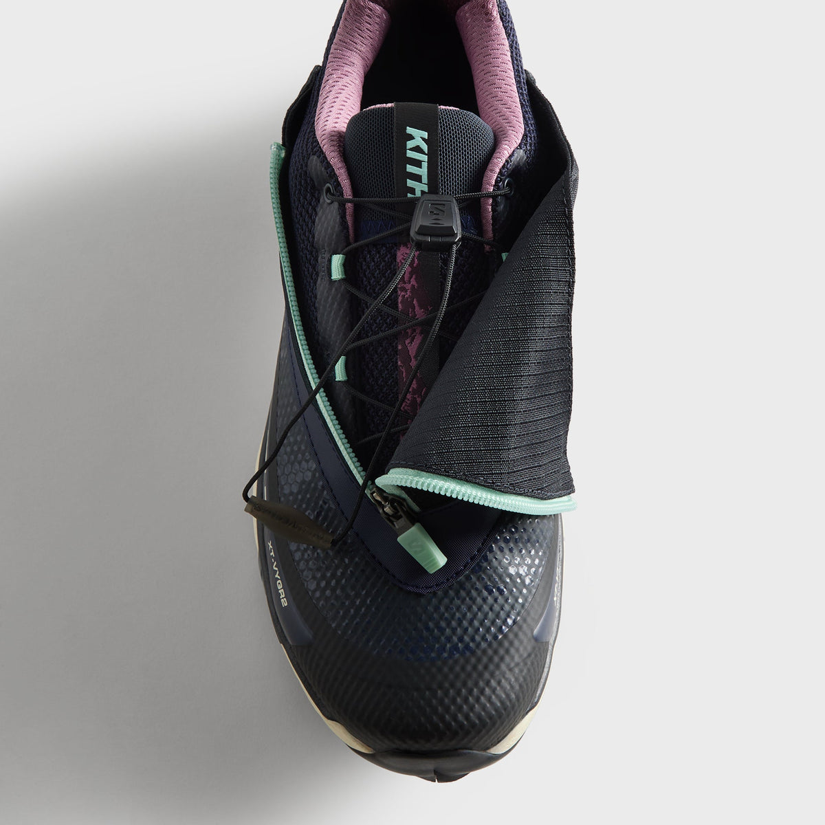 Kith for Salomon XT-VYGR 2 - Dark Navy / Dusky Orchid / Transparent