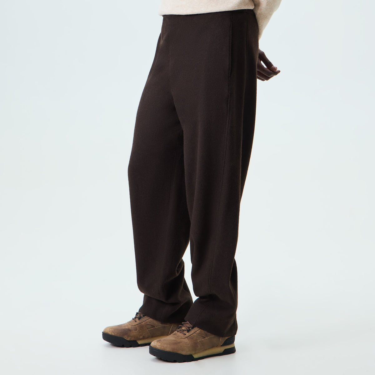 &Kin for ssstein Wool Cashmere Blend Pant - Kindling