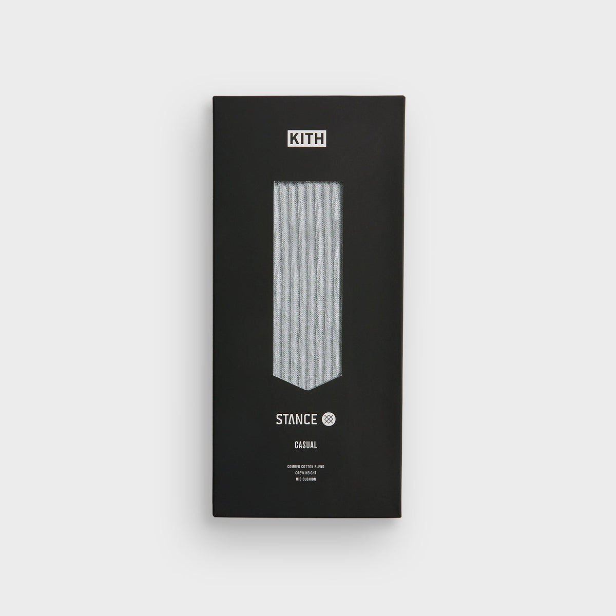 Kith Classics for Stance 2.0 Classic Crew Socks - Grey
