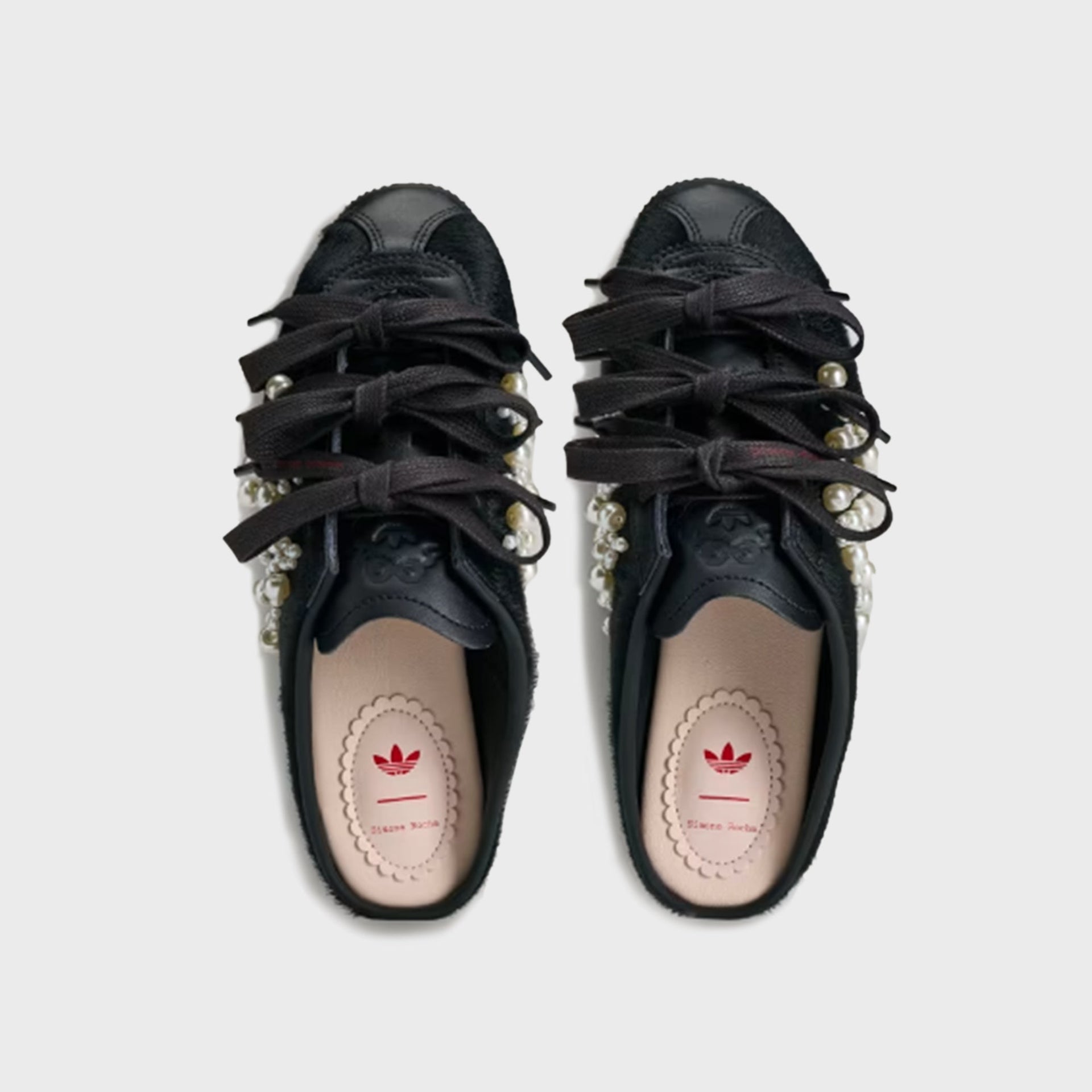 adidas x Simone Rocha WMNS Japan Slip-On - Core Black / Better Scarlet