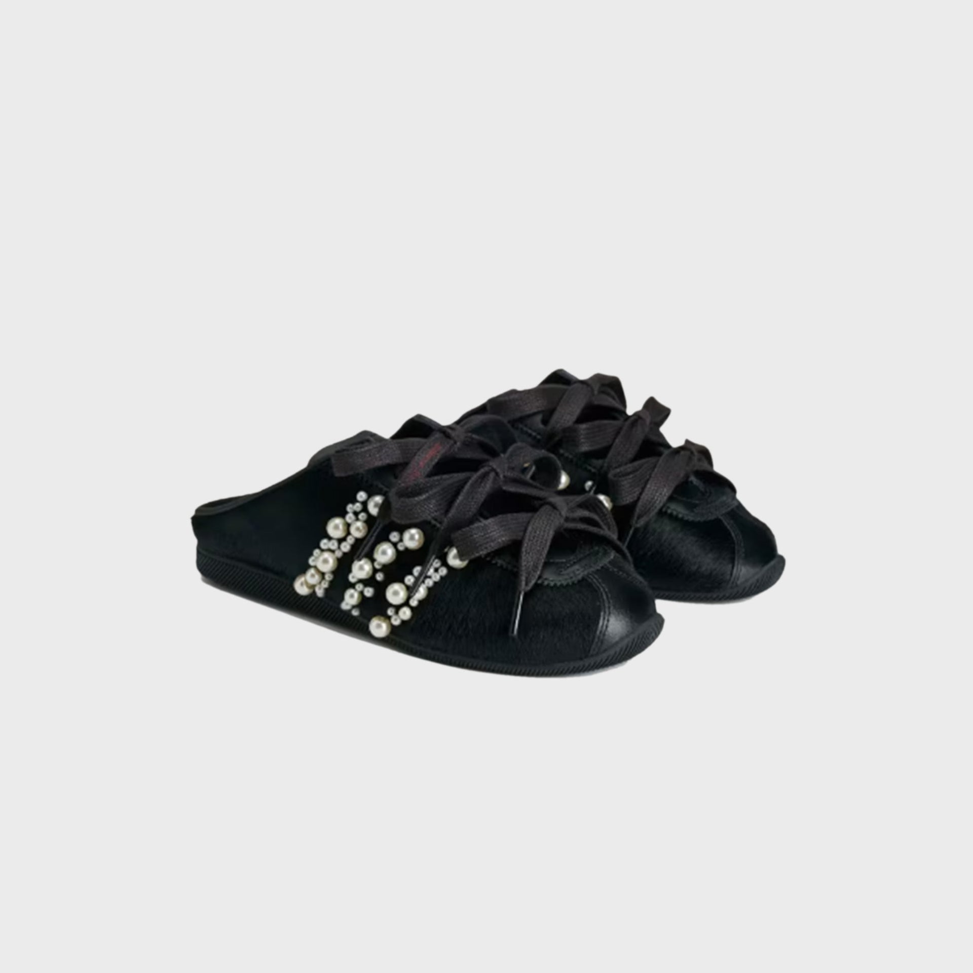 adidas x Simone Rocha WMNS Japan Slip-On - Core Black / Better Scarlet