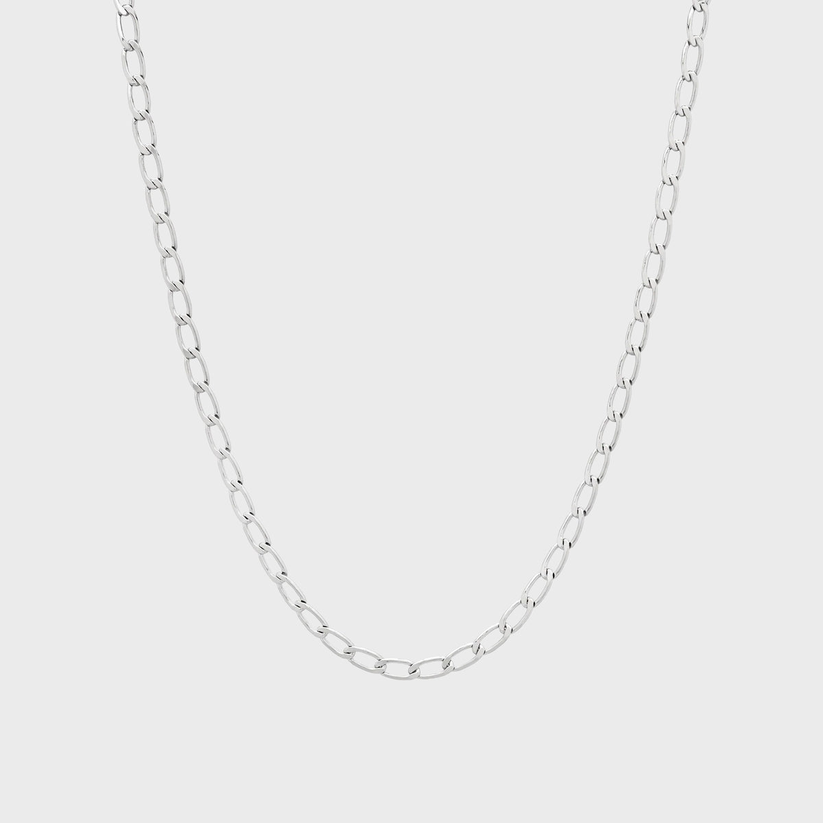 Tom Wood Arlo Chain Medium - Silver
