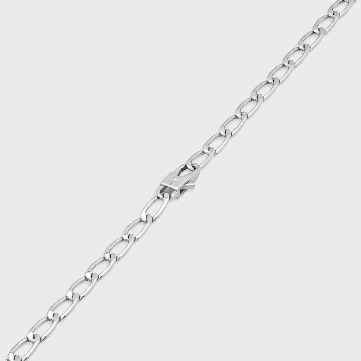 Tom Wood Arlo Chain Medium - Silver