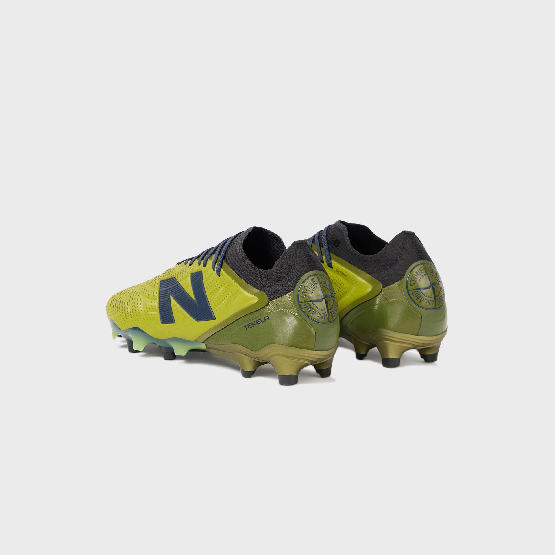 New Balance x Stone Island Tekela Elite Low FG v5 Boot - Green