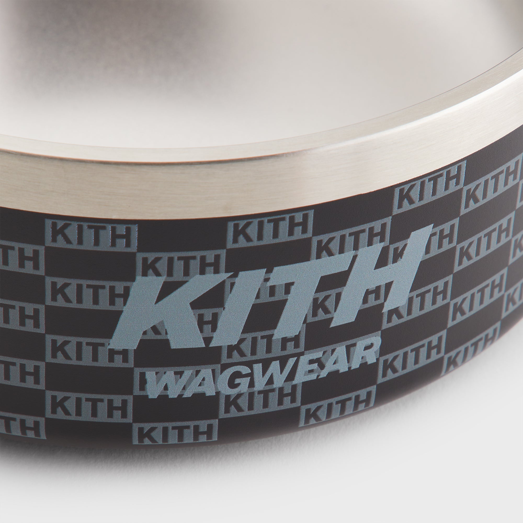 Kith for wagwear Metal Dog Bowl - Black – Kith Japan