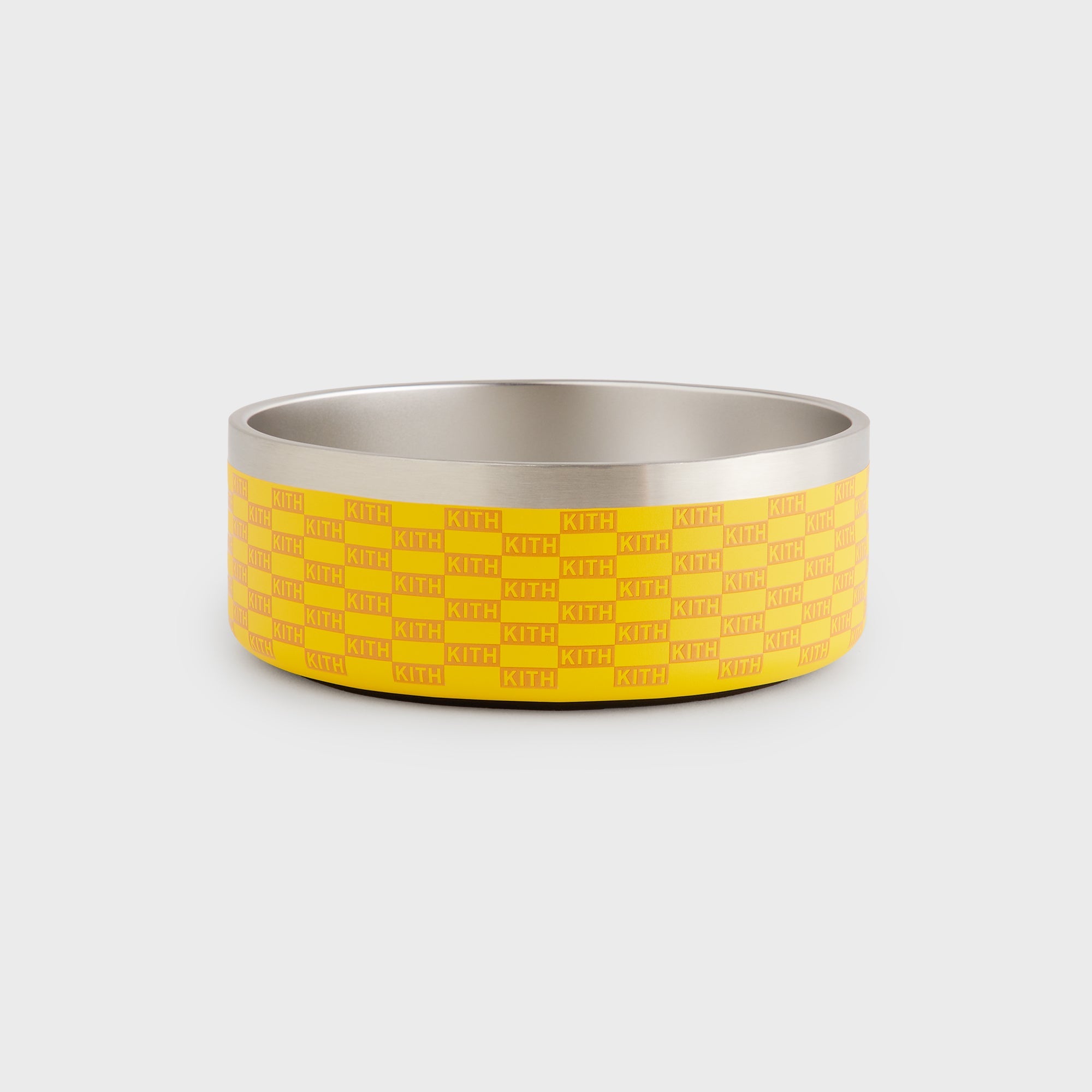 Kith x wagwear メタルドッグボウル イエロー Kith for wagwear Metal Dog Bowl - Yellow – Kith Japan