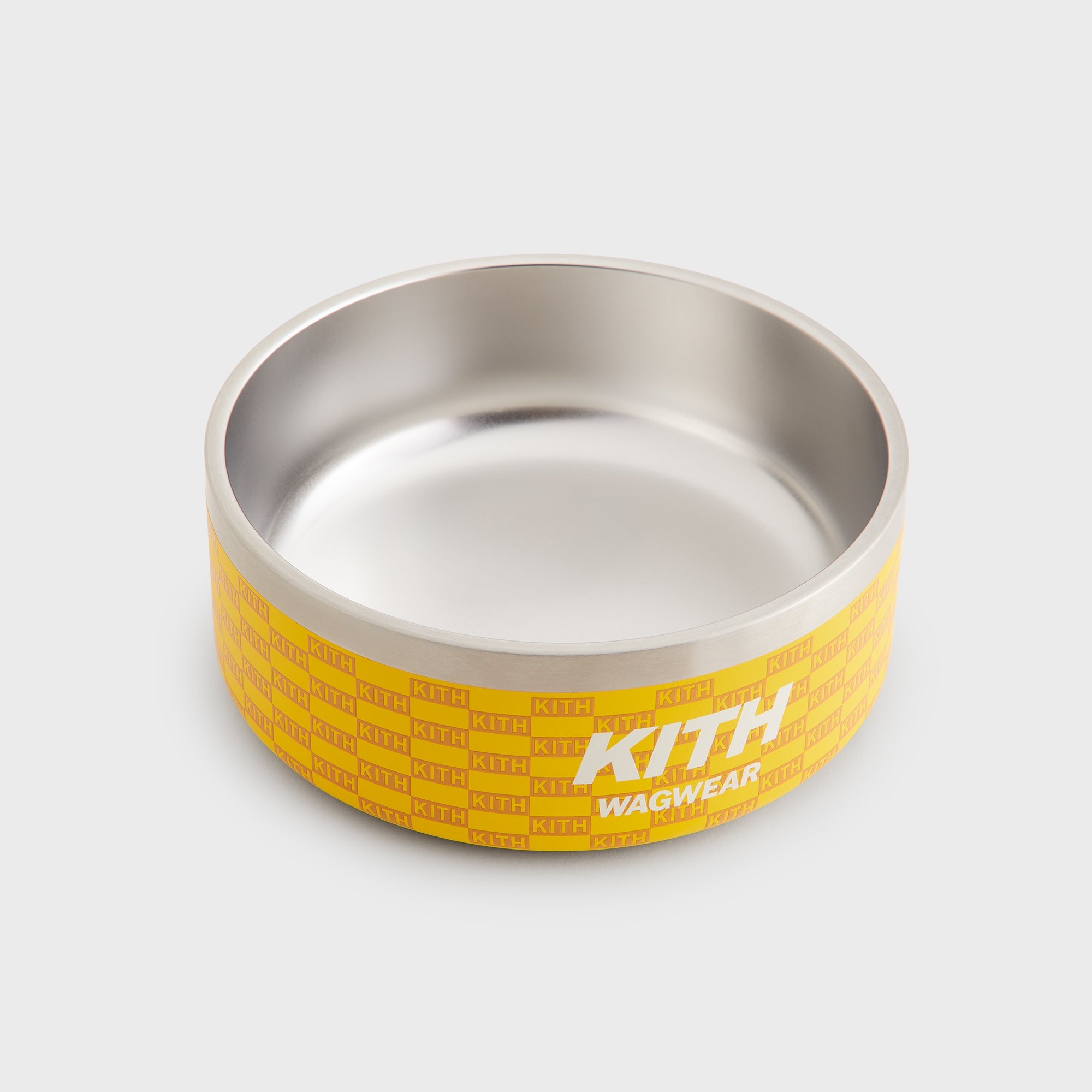 Kith for wagwear Metal Dog Bowl - Yellow – Kith Japan