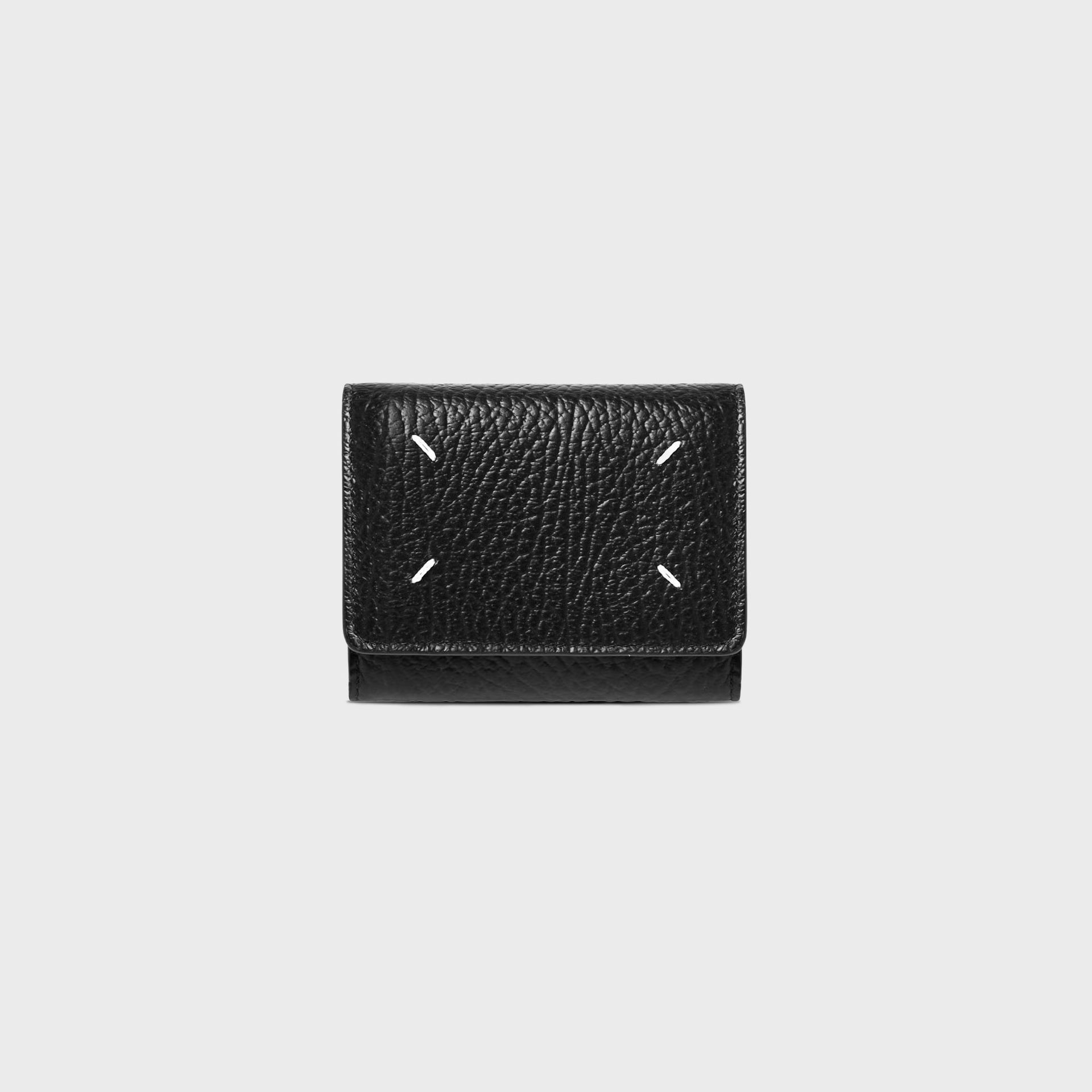 Maison Margiela Wallet Clip 3 with Zip - Black / T8013