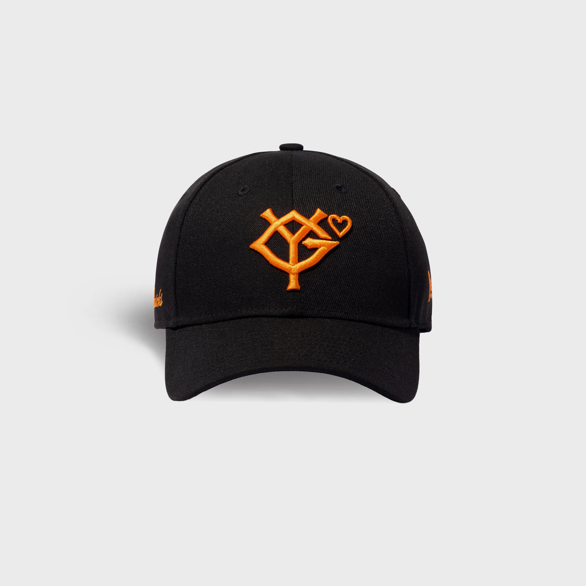 BASICKS 9FORTY Basicks x YG Logo Cap - Black / Orange