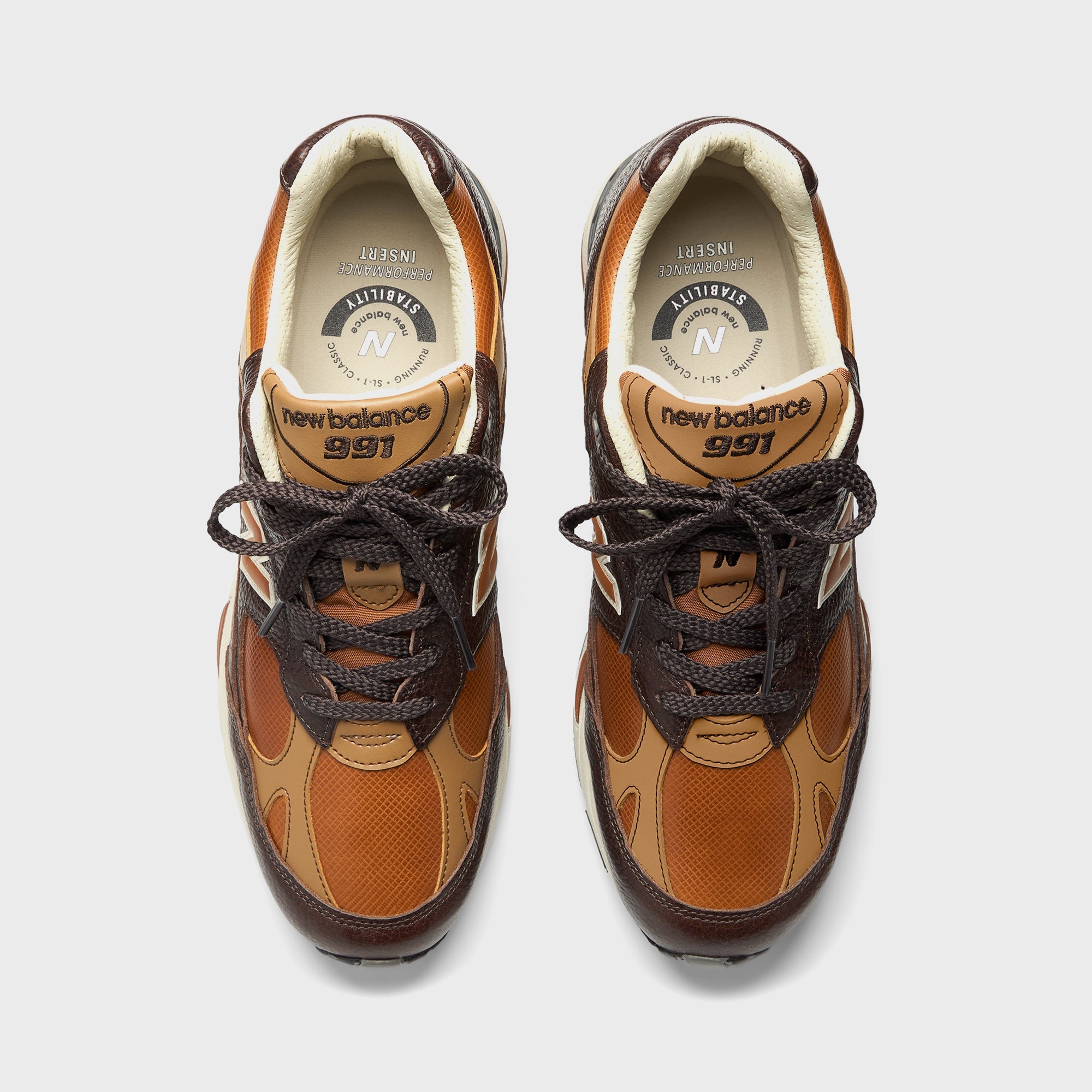 New Balance Made in UK M991v1 - Chocolate Plum / Caramel Cafe
