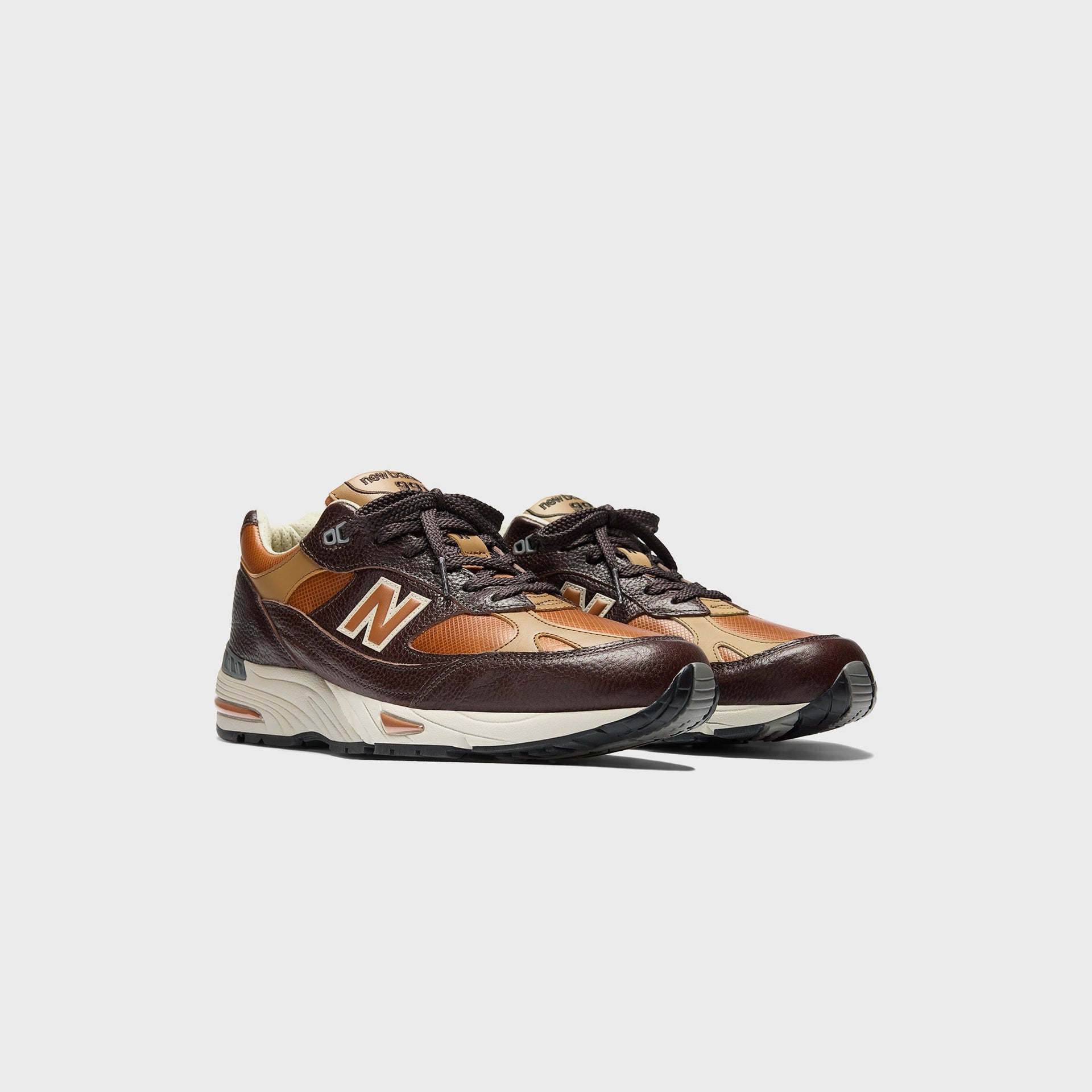 New Balance Made in UK M991v1 - Chocolate Plum / Caramel Cafe / Tan