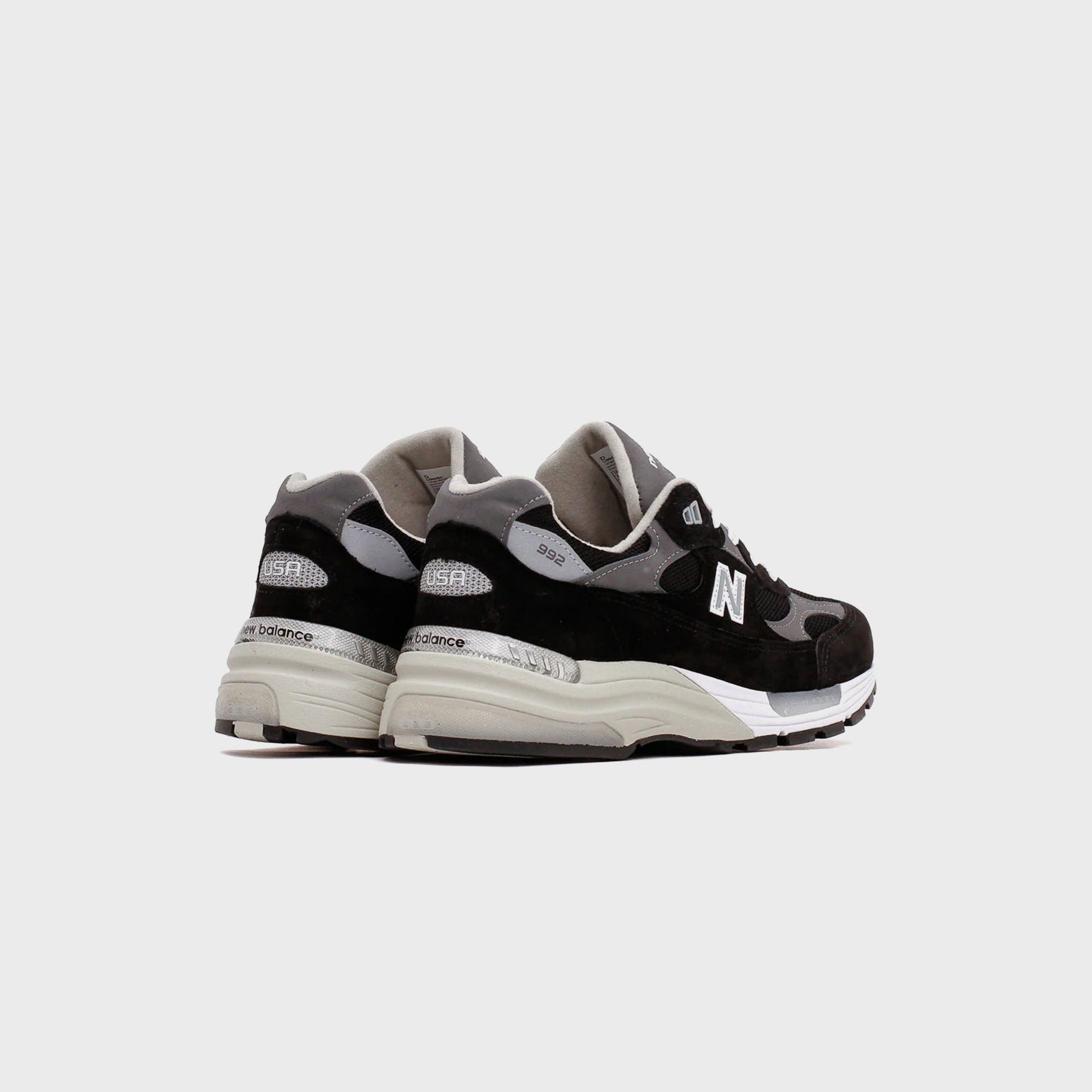 New Balance Made in USA 992 Core - Black / Grey 006 / White