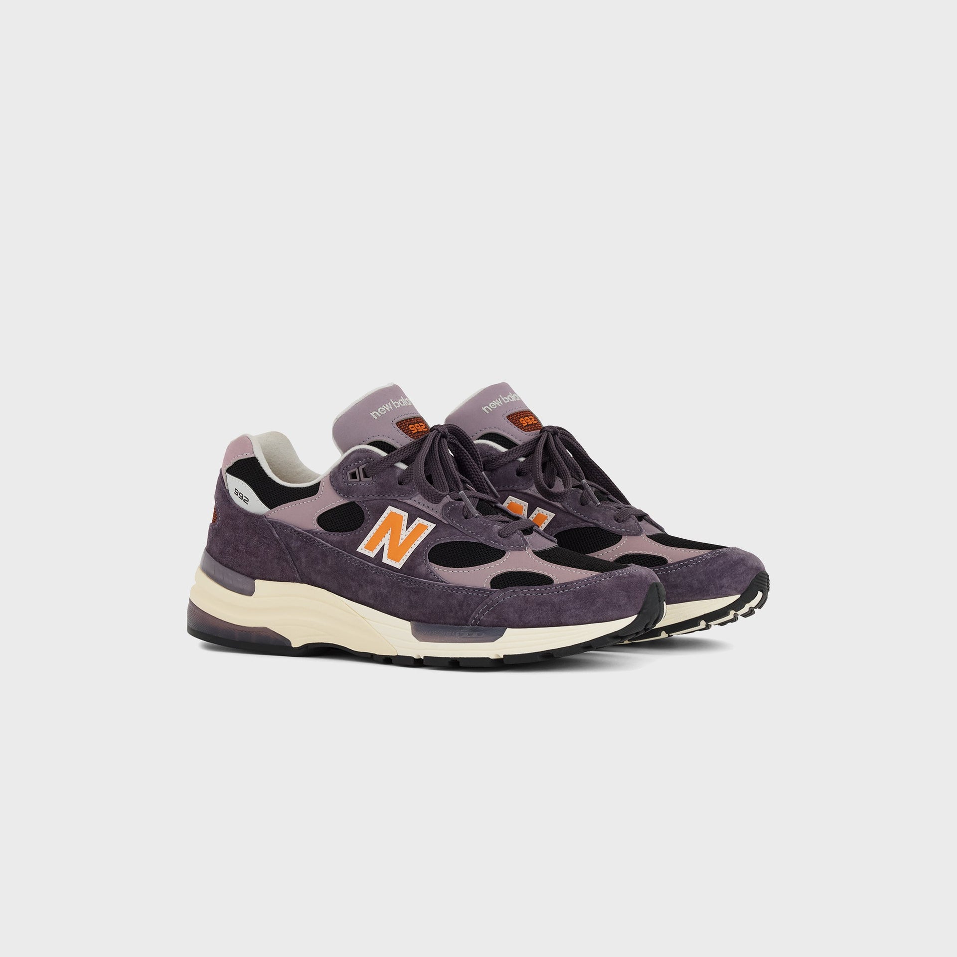 New Balance Made in USA 992 - Dark Ice Wine / Black / Sizzle