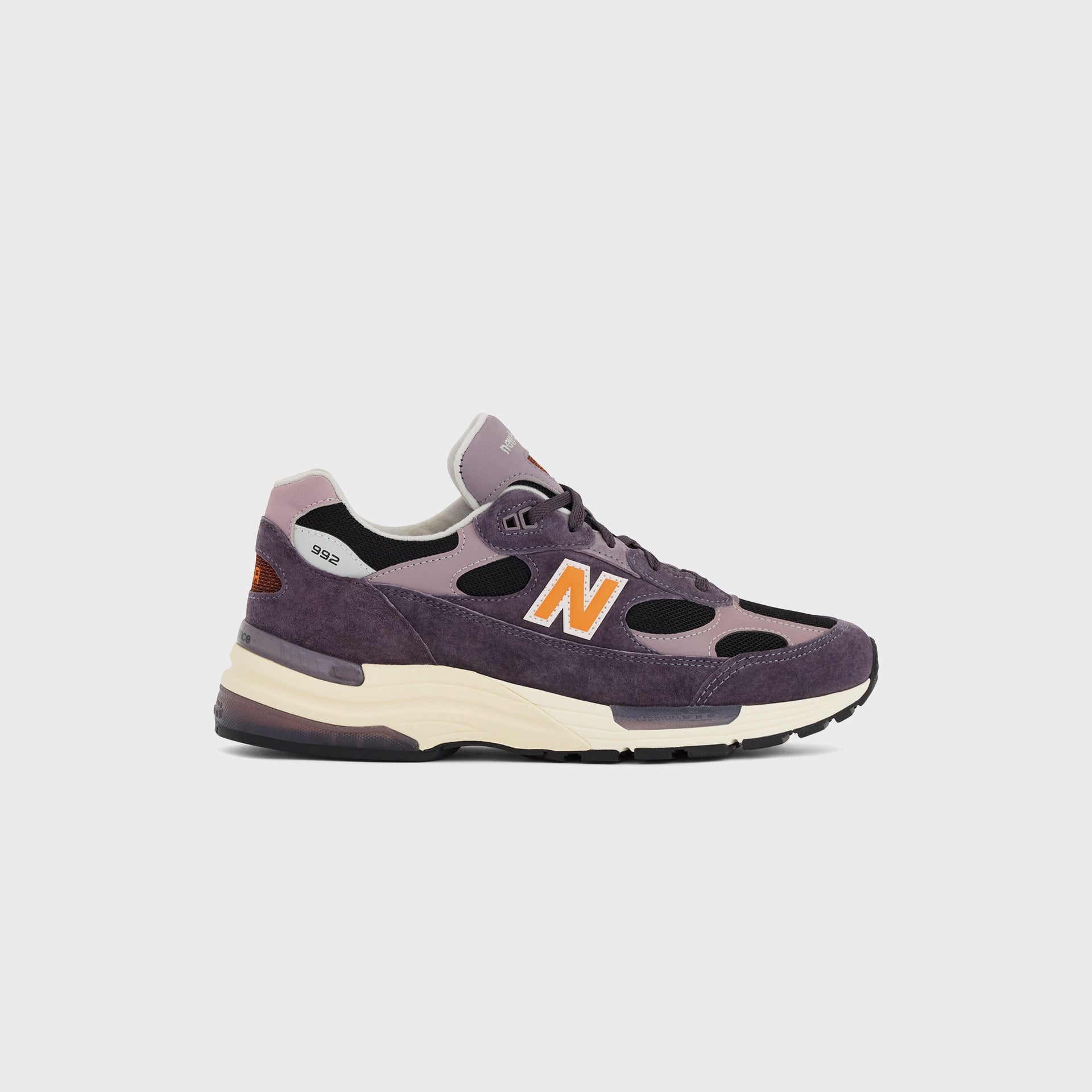 New Balance Made in USA 992 - Dark Ice Wine / Black / Sizzle